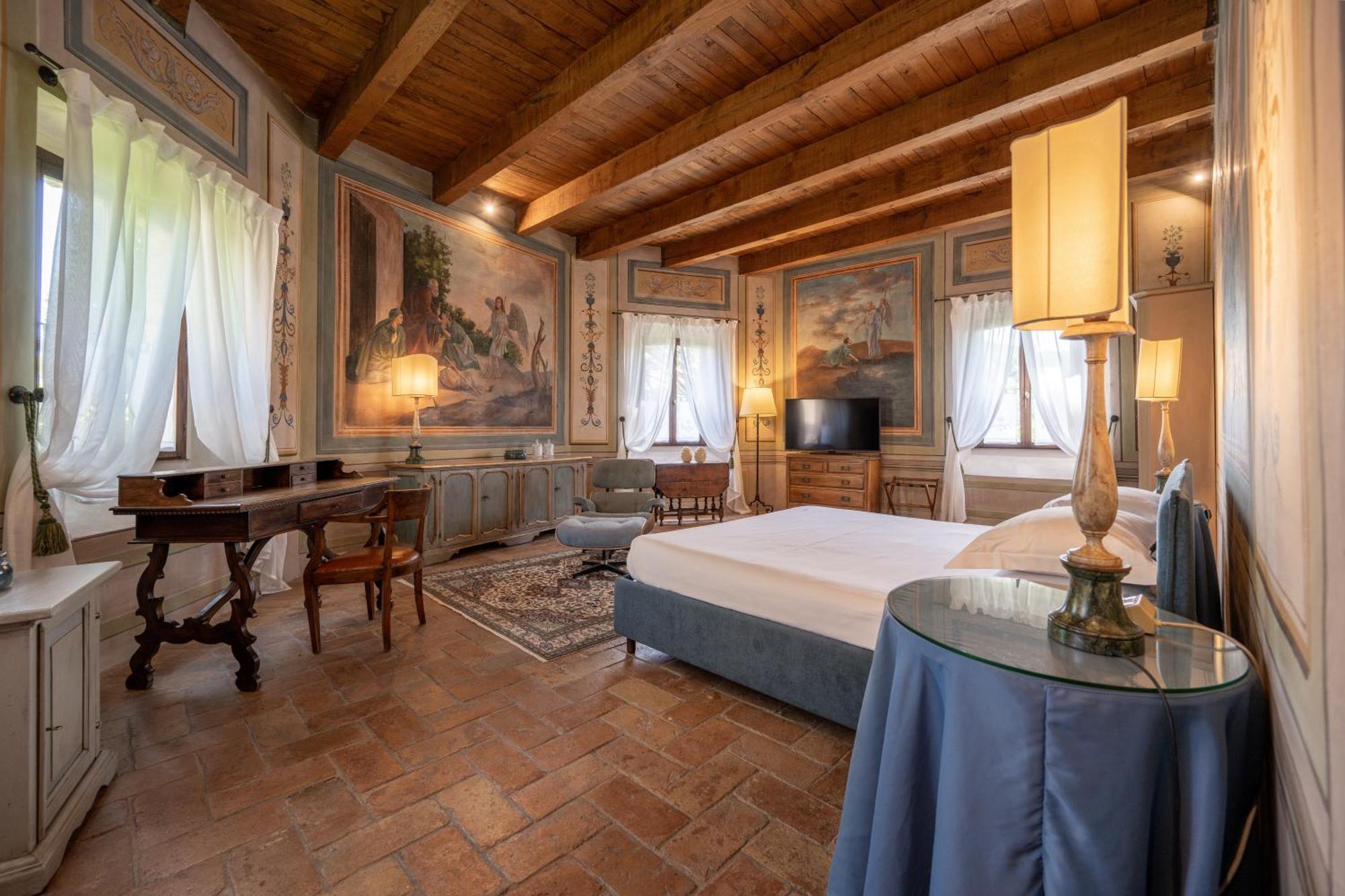 Hotel Palazzo Viviani Castello Di Montegridolfo Pokój zdjęcie