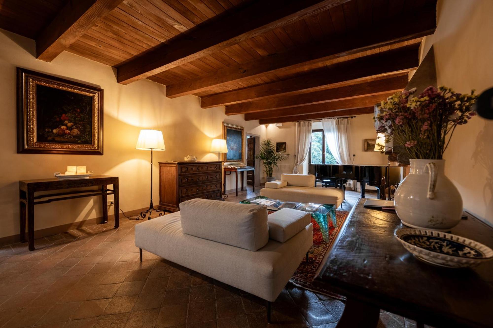 Hotel Palazzo Viviani Castello Di Montegridolfo Zewnętrze zdjęcie